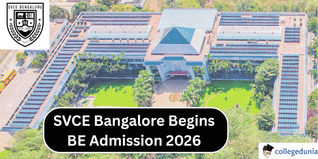 SVCE Bangalore BE Admission 2026 Begins;  Apply Now @svcengg.edu.in